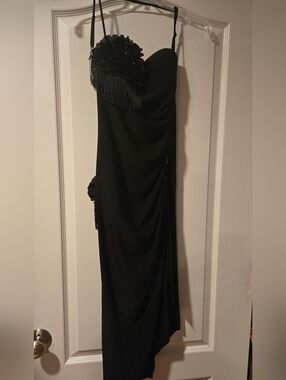 ZYM Dance Style Sexy Black Dress NWOT